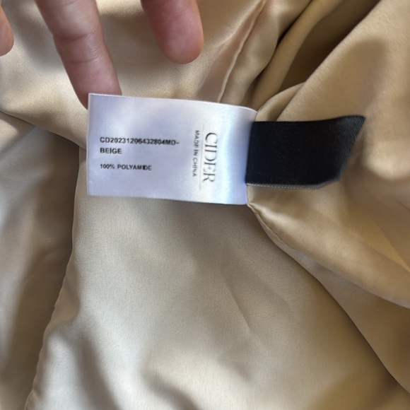 Cider Cream Halter Dress - Picture 7 of 7